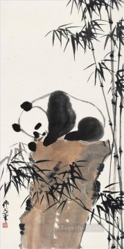 呉祖人パンダの伝統的な中国 Oil Paintings